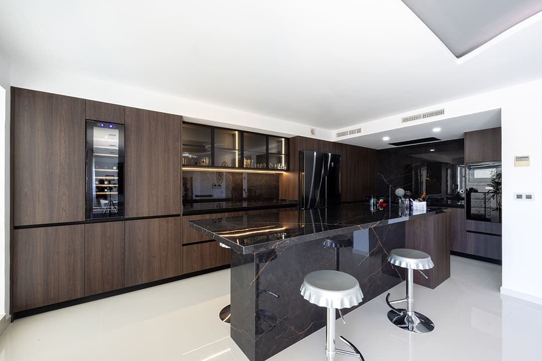 reforma de cocina completa cambio de ubicación