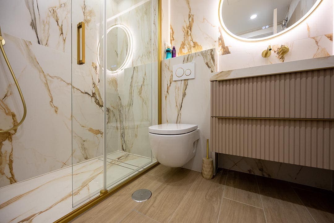 sanitario de baño suspendido baño a medida con muebles, sanitarios y accesorios