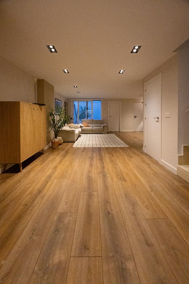 tarima pergo madera natural a medida